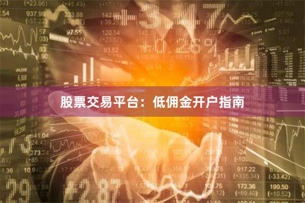 股票交易平台：低佣金开户指南