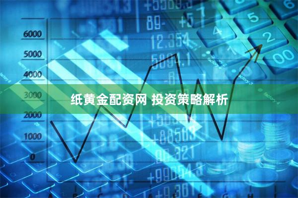 纸黄金配资网 投资策略解析